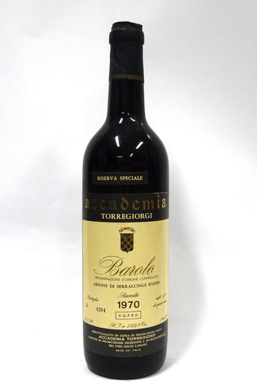 Accademia Torregiorgi (Neive) 1970 Barolo Riserva Arione